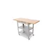 John Boos CUCE50 Cucina Elegante Cart, 50"W X 20"D X 35"H Overall Size 1 image