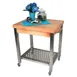 John Boos CUCT04 Cucina Technica Cart, 24"W X 24"D X 35"H Overall Size 1 image