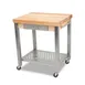 John Boos CUCT34 Cucina Technica Cart, 30"W X 24"D X 35"H Overall Size 1 image