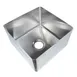 John Boos CUT1824146 18" Weld-In / Undermount Sink Bowl 1 image