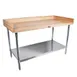 John Boos DSS05 Work Table, Baker'S Top, 120"W X 24"D 1 image