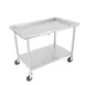John Boos DST6-3037SSW-C 36" Dishtable Sorting Table w/ 2-1/4" Raised Edge, Legs & Undershelf 1 image