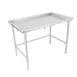 John Boos DST6-3061SBW-X 60" Dishtable Sorting Table w/ 2-1/4" Raised Edge, Steel Legs & Bracing 1 image