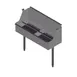 John Boos DTDS4-3615 Dump Sink, 36" W x 15" D S.Steel Bowl, Landing w/ Support Legs, 2 Scrap Baskets 1 image