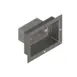 John Boos EBOX24-REC Single gang junction box (empty) 1 image