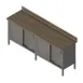 John Boos EBSW7R4-3096 Work Table, Cabinet Base with Sliding Doors 1 image