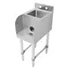 John Boos UBBS-2112 12" Underbar Blender Station with Dump Sink 1 image