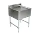 John Boos UBDB-2118 Underbar Drainboard, Freestanding, 18"W X 21"D X 32-1/2"H 1 image