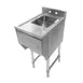 John Boos UBHS-1812 12" Underbar Sink Units, 1 Compartment with Soap & Towel Dispenser 1 image