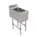 John Boos UBDS-2112 12" Underbar Sink Units, 1 Compartment without Drainboard 1 image