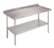 John Boos FBLGR5-6024-X Economy Work Table, 60"W X 24"D 1 image