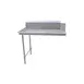 John Boos JDTC-20-24L-X 24" Clean Straight Dishtable w/ Left Table, 10" Backsplash, Steel Legs 1 image
