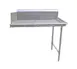 John Boos JDTC-20-48R-X 48" Clean Straight Dishtable w/ Right Table, 10" Backsplash, Steel Legs 1 image