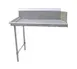 John Boos JDTC-20-60L-X 60" Clean Straight Dishtable w/ Left Table, 10" Backsplash, Steel Legs 1 image