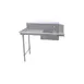 John Boos JDTS-20-26L-X 26" Straight Soiled Dishtable w/ Left Table, Pre-Rinse Sink, 10" Backsplash 1 image