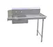 John Boos JDTS-20-60R-X 60" Straight Soiled Dishtable w/ Right Table, Pre-Rinse Sink, 10" Backsplash 1 image