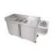 John Boos MCS3-1014-HS-X Mobile Hand Sink, 3-Compartment with Hand Sink 1 image