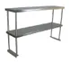 John Boos OS-ED-1236-X Economy Overshelf, Double, 36"W X 12"D 1 image