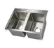 John Boos PB-DISINK101410-2-X Pro-Bowl Drop-In Sink, 2-Compartment 1 image
