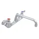 John Boos PBF-14-SLF Heavy Duty Faucet, Splash Mount, 14" Swing Spout 1 image