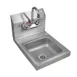 John Boos PBHS-W-0909-P 12" Wall Mounted Hand Sink with Faucet 1 image
