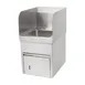 John Boos PBHS-W-0909-TD-SSLR 12" Wall Mounted Hand Sink without Faucet/with Dispenser - 3 Splashes 1 image