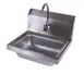 John Boos PBHS-W-1410-EE 17" Wall Mounted Hand Sink with e-Faucet & e-Eye 1 image