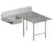 John Boos SDT6-L7072SBK-R Soiled "L" Shaped Dishtable w/ Right Table, Landing Design, 10" Backsplash 1 image