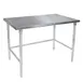 John Boos ST4-24108GBK Work Table, 108"W X 24"D, 14/300 Stainless Steel Flat Top 1 image