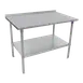John Boos ST6R1.5-30108GSW Stainless Steel Top " 97" - 108" Work Table 1 image