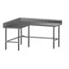 John Boos ST6R5-L3060SBK L Shaped Work Tables, 60" x 60" x 30" - 16 gauge 1 image