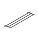John Boos TS-T132-D Tray Slide, Drop Down Design, 3-Bar Tubular, 132"W X 12"D 1 image