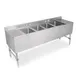 John Boos UBS4-2196-2D24-X Underbar Sink Units, 4 Compartment with 2 Drainboards - Flyer 1 image
