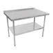 John Boos UFBLG6018-X Economy Work Table, 60"W X 18"D 1 image