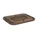 John Boos WAL-MN2418150-SM Board, 24"x18"x1-1/2" Black Walnut Oil, Pyramid Grooves & Grips 1 image
