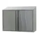 John Boos WCH-48 48" Stainless Steel Enclosed Wall Mounted Cabinet w/ Hinged Doors 1 image
