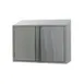 John Boos WCH-60 60" Stainless Steel Enclosed Wall Mounted Cabinet w/ Hinged Doors 1 image