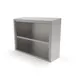 John Boos WCO-36-X 36" Stainless Steel Open Wall Mounted Cabinet w/ Sloped Top 1 image