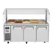 Turbo Air JBT-72-N 70" J Series Refrigerated Buffet Table, (3) Section, (15) Pan, 18.0 cu. ft. 6 image
