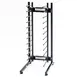 JackStack JS012C 12-Plates Countertop Plate Rack with Steel Construction and Black Powder Coated  1 image