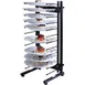 JackStack JS012C 12-Plates Countertop Plate Rack with Steel Construction and Black Powder Coated  3 image