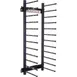 JackStack JS012HW 12-Plates Wall Mount Plate Rack with Steel Construction and Black Powder Coated  2 image