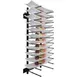 JackStack JS012HW 12-Plates Wall Mount Plate Rack with Steel Construction and Black Powder Coated  3 image
