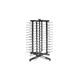 JackStack JS052C 52-Plates Swiveling Countertop Plate Rack with Steel Construction and Black Powder Coated  1 image