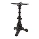 JMC Furniture TABLE BASE CAST IRON-DOLPHIN 16x16 Base Spread, Dining Height, Cast Iron 1 image