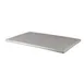 JMC Furniture TOPALIT 28X44 BRUSH SILVER Rectangular Table Top, 28x44, 1.25in Edge, Outdoor, Impact Resistant 1 image