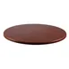 JMC Furniture TOPALIT 36 ROUND ACAJOU 36" Round Solid Surface Table Top, Acajou Finish, Outdoor Use 1 image