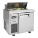 Turbo Air JST-36-N 35" One Section Sandwich / Salad Prep Table w/ 1 Door, 8 Pans 2 image