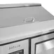 Turbo Air JST-36-N 35" One Section Sandwich / Salad Prep Table w/ 1 Door, 8 Pans 9 image