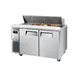 Turbo Air JST-60-N 59" Two Section Sandwich / Salad Prep Table w/ 2 Doors, 14 Pans 1 image